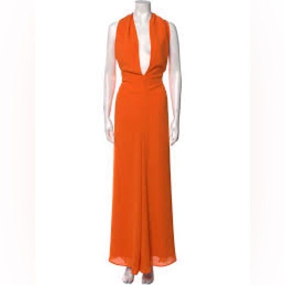 Staud Sycamore Orange jumpsuit can be worn multi ways! - Picture 7 of 7